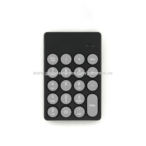 Teclado numérico de 19 teclas (con cable/2,4G RF/Bluetooth)