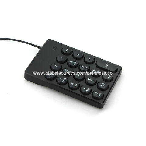 Teclado numérico de 19 teclas (con cable/2,4G RF/Bluetooth)