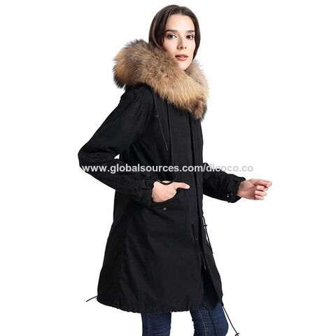 Whose Sale Factory Direct Detachable Hood with Fur for Men Winter