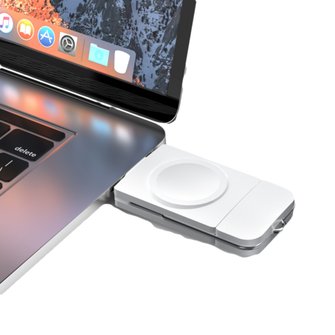 Dual head portátil Apple relógio de carregamento devic, para Apple Watch Series1 ~ 9,SE,SE2,Ultra.AirPodsPro2 Desempenho do produto original NOVO