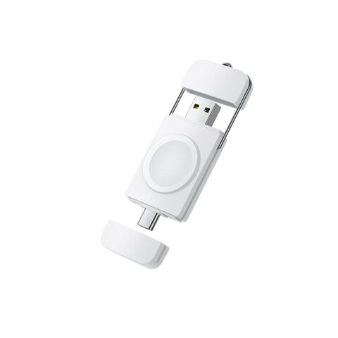 Dual head portátil Apple relógio de carregamento devic, para Apple Watch Series1 ~ 9,SE,SE2,Ultra.AirPodsPro2 Desempenho do produto original NOVO
