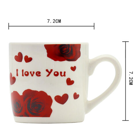 dernier couple tasse en céramique de factory avec cuillère dessin animé  personnage design café tasse couple cadeau