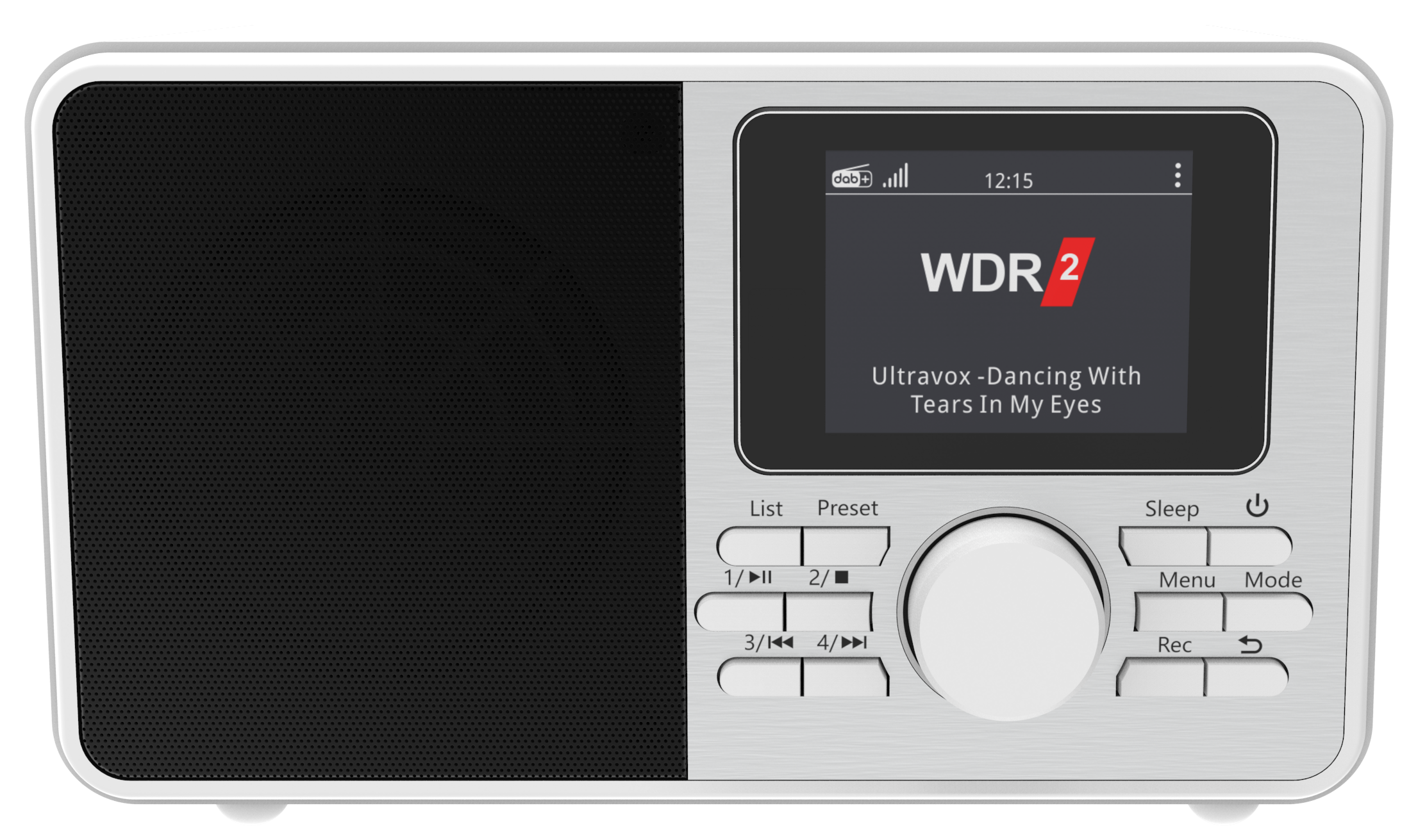 Radio DAB portátil, Listo para Bluetooth, Recargable