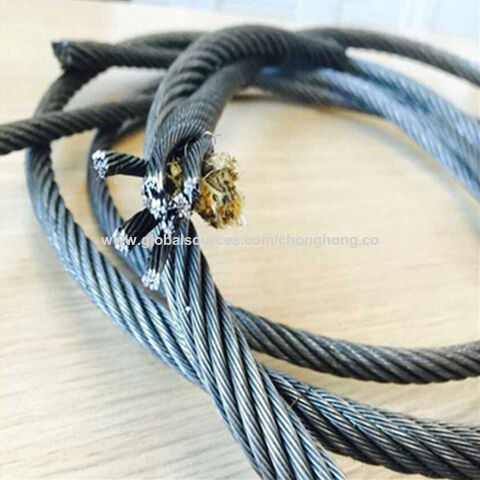 Factory Direct High Quality China Wholesale 8x19+fc/8x19w+fc 8mm/10mm  1770mpa Galvanized Steel Wire Rope $1330 from Chonghong Industries Ltd