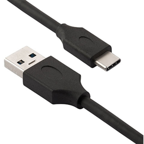 Cabo USB-C para USB 3.1 Nylon 1m - Cinza