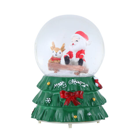 Fábrica de Vidrio de Navidad personalizadas OEM Bola de Nieve de