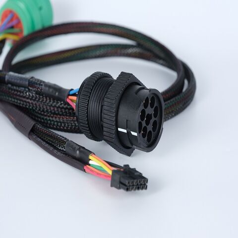 Truck OBD2 Cable High Quality Adapter Converter Cable J1939 9Pin Male Car Diagnostic Tool