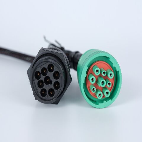 Truck OBD2 Cable High Quality Adapter Converter Cable J1939 9Pin Male Car Diagnostic Tool