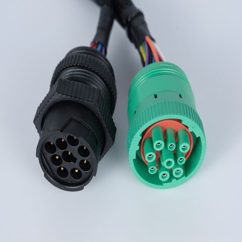 Truck OBD2 Cable High Quality Adapter Converter Cable J1939 9Pin Male Car Diagnostic Tool