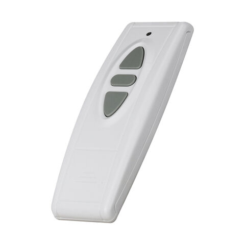 DC12V 3 Botones Mando a Distancia Universal para Puerta de Garaje, Cortina LED, Código Fijo/Rodante/Aprendizaje, RF Inalámbrico