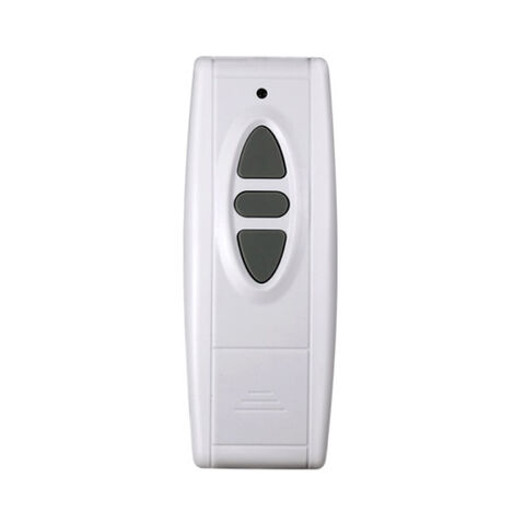 DC12V 3 Botones Mando a Distancia Universal para Puerta de Garaje, Cortina LED, Código Fijo/Rodante/Aprendizaje, RF Inalámbrico
