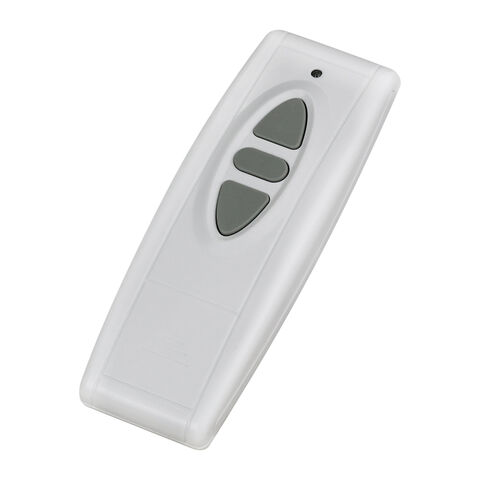 DC12V 3 Botones Mando a Distancia Universal para Puerta de Garaje, Cortina LED, Código Fijo/Rodante/Aprendizaje, RF Inalámbrico
