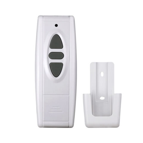 DC12V 3 Botones Mando a Distancia Universal para Puerta de Garaje, Cortina LED, Código Fijo/Rodante/Aprendizaje, RF Inalámbrico