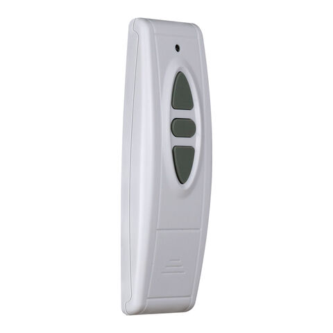 DC12V 3 Botones Mando a Distancia Universal para Puerta de Garaje, Cortina LED, Código Fijo/Rodante/Aprendizaje, RF Inalámbrico