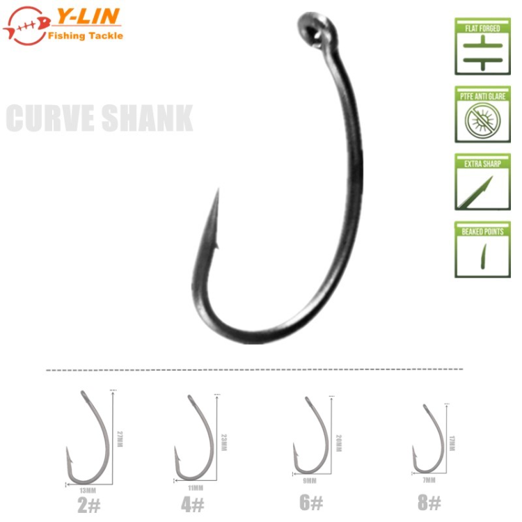 Buy Standard Quality China Wholesale Carp Fishing Hook For Hair Rigs Ptfe  Coated Made In Japan Eyed Hooks Micro Barbed Or Barbless High Carbon  Steelpopular $0.04 Direct from Factory at Weihai Nanyi