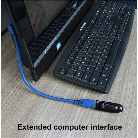 USB3 à angle droit personnalisé. 0 Un câble de verrouillage à vis