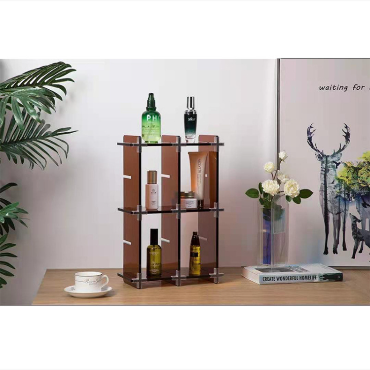 Multi-functional Transparent Acrylic Storage Rack Desktop Organizing ...