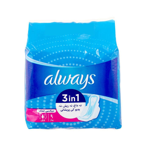  ALWAYS Ultra Thin Size 4 Overnight Pads With Wings Scented, 24  Count : Health & Household
