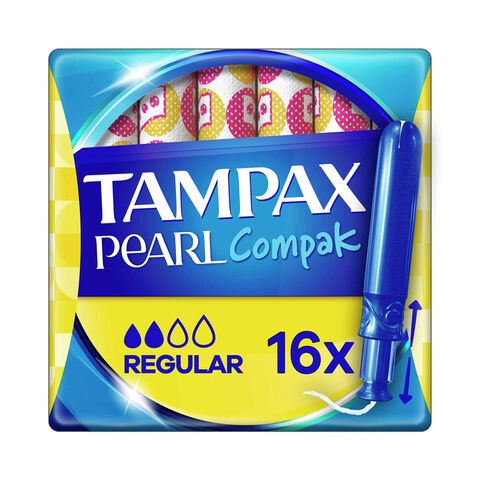 Tampax Pearl Tampons with LeakGuard Braid, Super Plus Absorbency