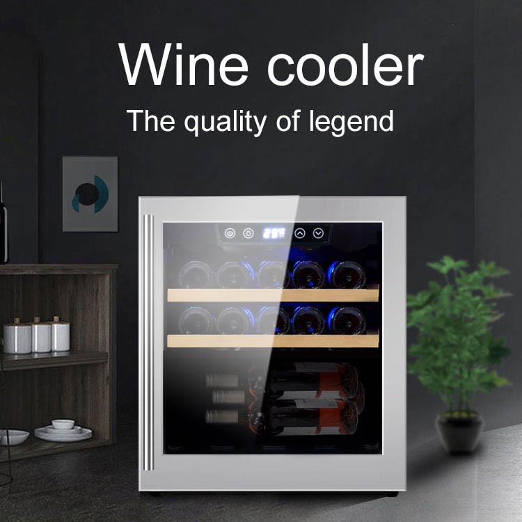 Josoo Hot Selling Small Wine Refrigerator Table Top Mini Fridge Single