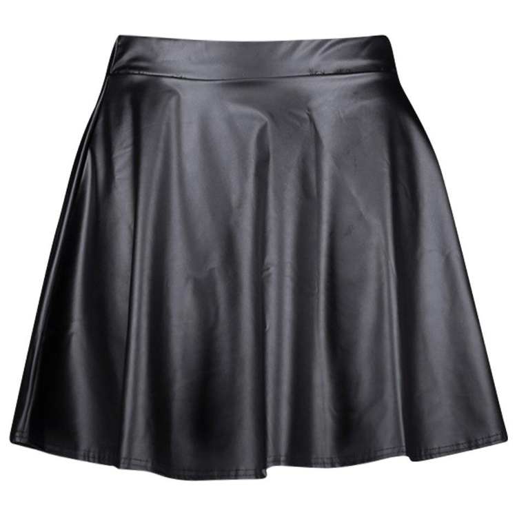 Hot Selling New Design Women's Faux Leather Skirts Sexy Fashion Stylish ...