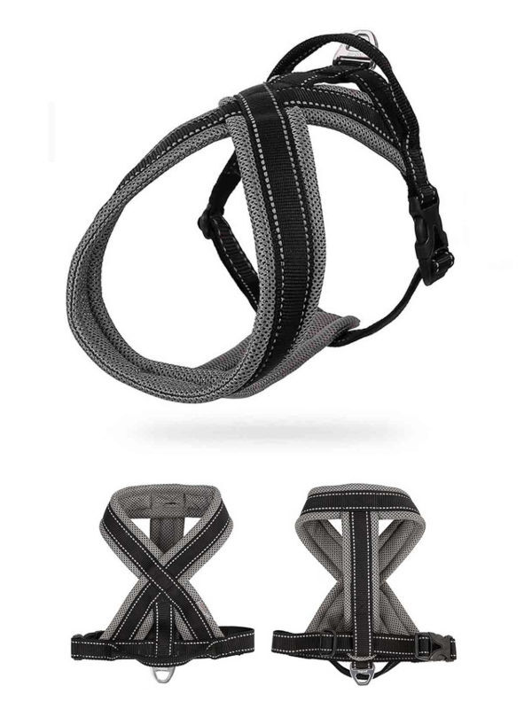 Medium And Large Dog Pet Chest And Back Cover Mesh Breathable Ishaped