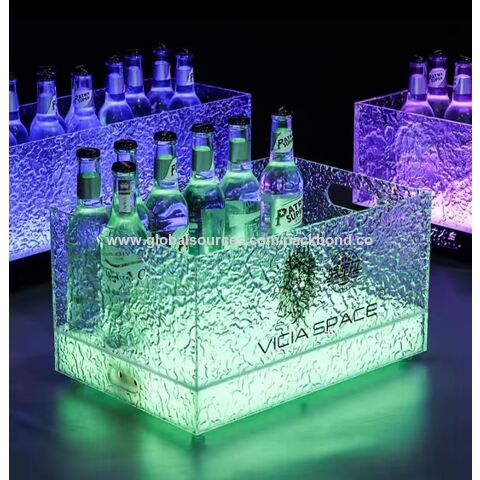 LED Custom Ice Buckets - Custom Ice Bucket