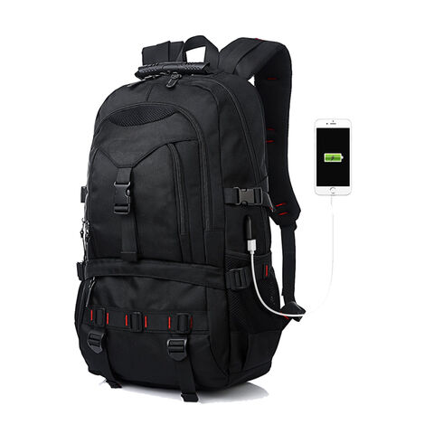 Anti-theft Durable USB Charging Port Hiking Travel School Backpack bags Comfort pack for Women Men
