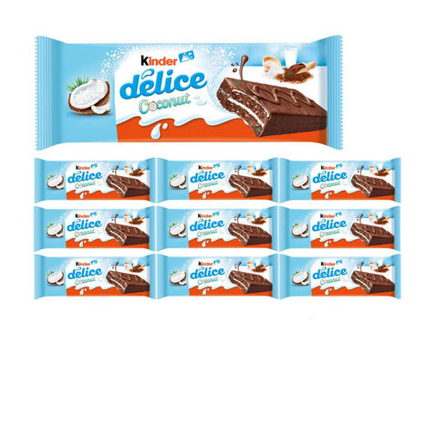 Buy Wholesale United States Kinder Delice Chocolate 10 Pieces (390g) &  Kinder Delice Coconut at USD 6