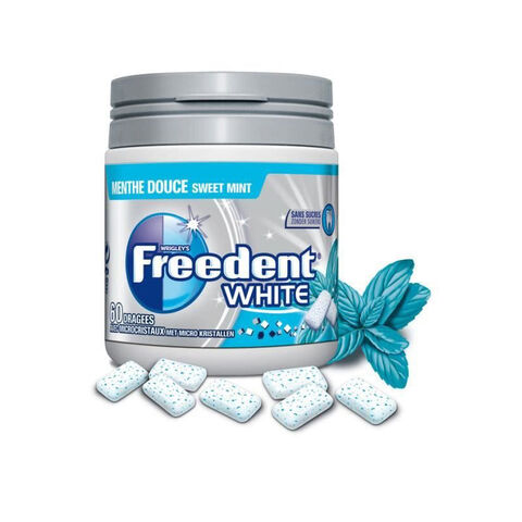 Freedent Gum By Wrigley's Spearmint Flavor the Box Bring 12 Packs