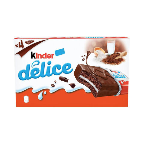 Buy Wholesale United States Ferrero Kinder Delice Coconut Kuchen-snack 10er  Pack (10x37g Schokoküchlein Mit Kokos) & Kinder Delice Coconut at USD 6