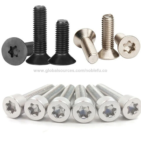 Stainless Steel Button Head Torx Anti Theft Sheet Metal Screw Security  Fastener - China Fastener, Security Fastener