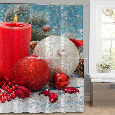 Custom Sets 3D Digital Printed Shower Curtain - China Printed Shower  Curtain Bathroom and 3D Digital Printed price