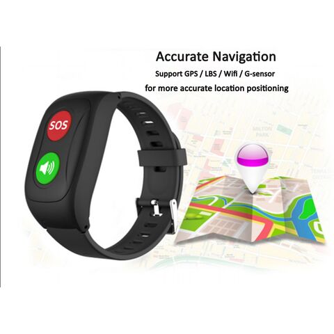 Reloj localizador-rastreador GPS para ancianos