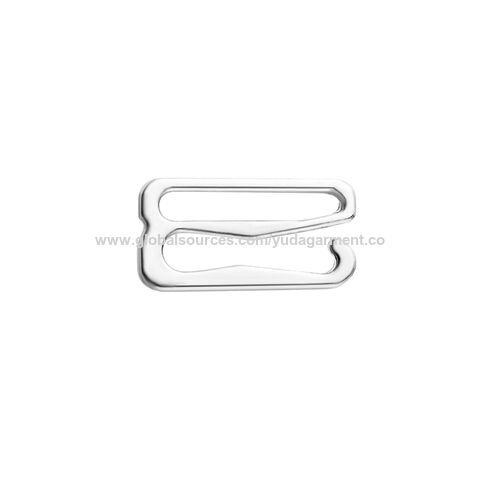 Buy Wholesale China Metal Bra Buckles Silver Zinc Alloy Bra Strap
