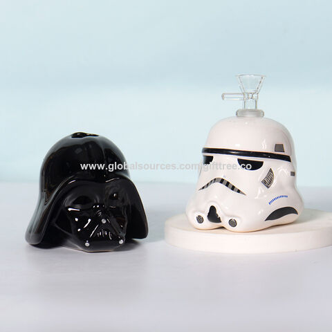  Star Wars Stormtrooper & Darth Vader Ceramic Salt & Pepper  Shakers