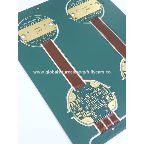 7l Rigid-flex Pcb, Thinflex Adhesiveless+fr4 Tu862(tg170