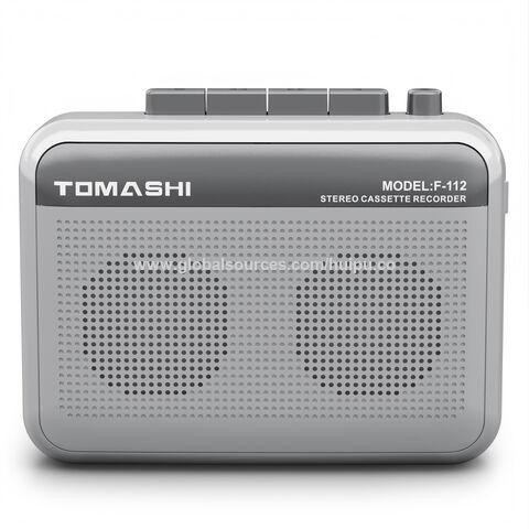 TOMASHI Portable Cassette Radio Player Walkman Recorder Tape to