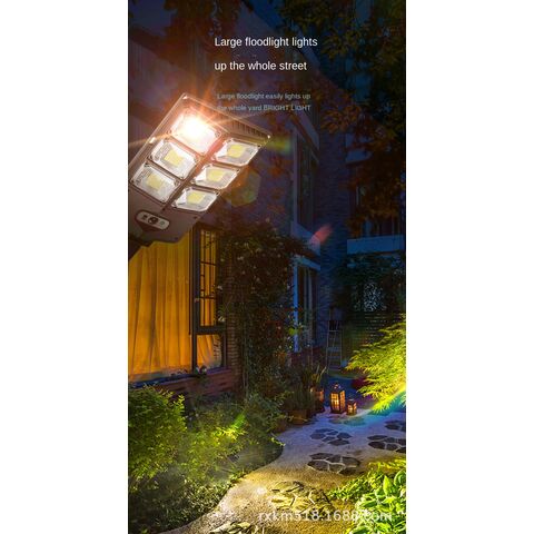 Lampara Luces LED Solar De Pared Para Exterior Jardin 360� Con Sensor  Movimiento