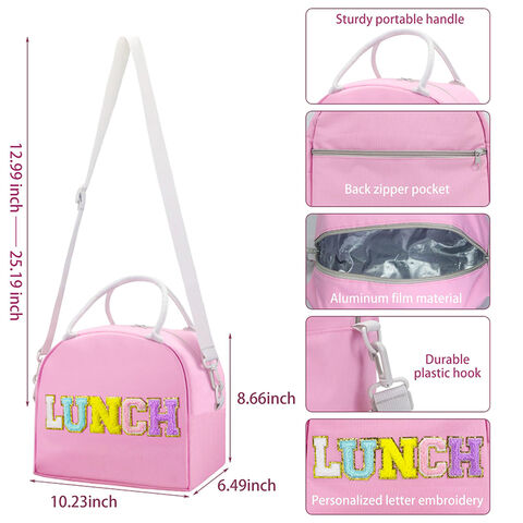Lunch Box for Women, Large Insulated Lunch Bag, Personalized