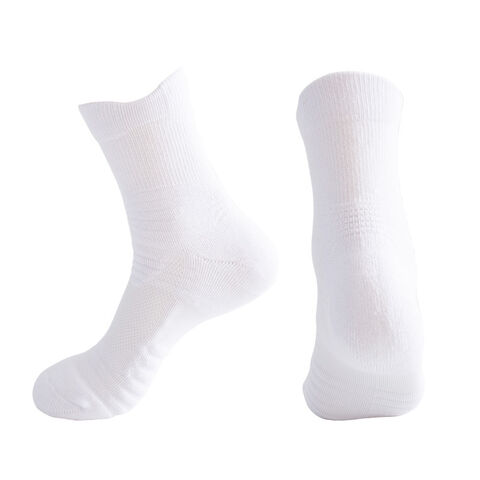 Sportsocken Mid-Tube Frottee Anti-Reibungs-Basketballsocken Outdoor Trainings-Mesh-Schweißsocken