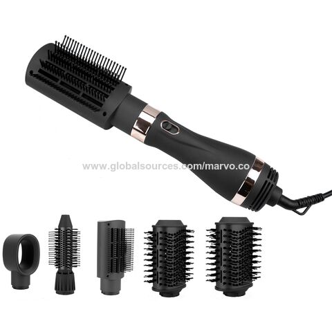 Buy Wholesale China Multifunctional Hot Air Brush, 5 In 1 Hair Styler  Comb,can Be With Hyundai Brand & Hot Air Styler at USD 9.2