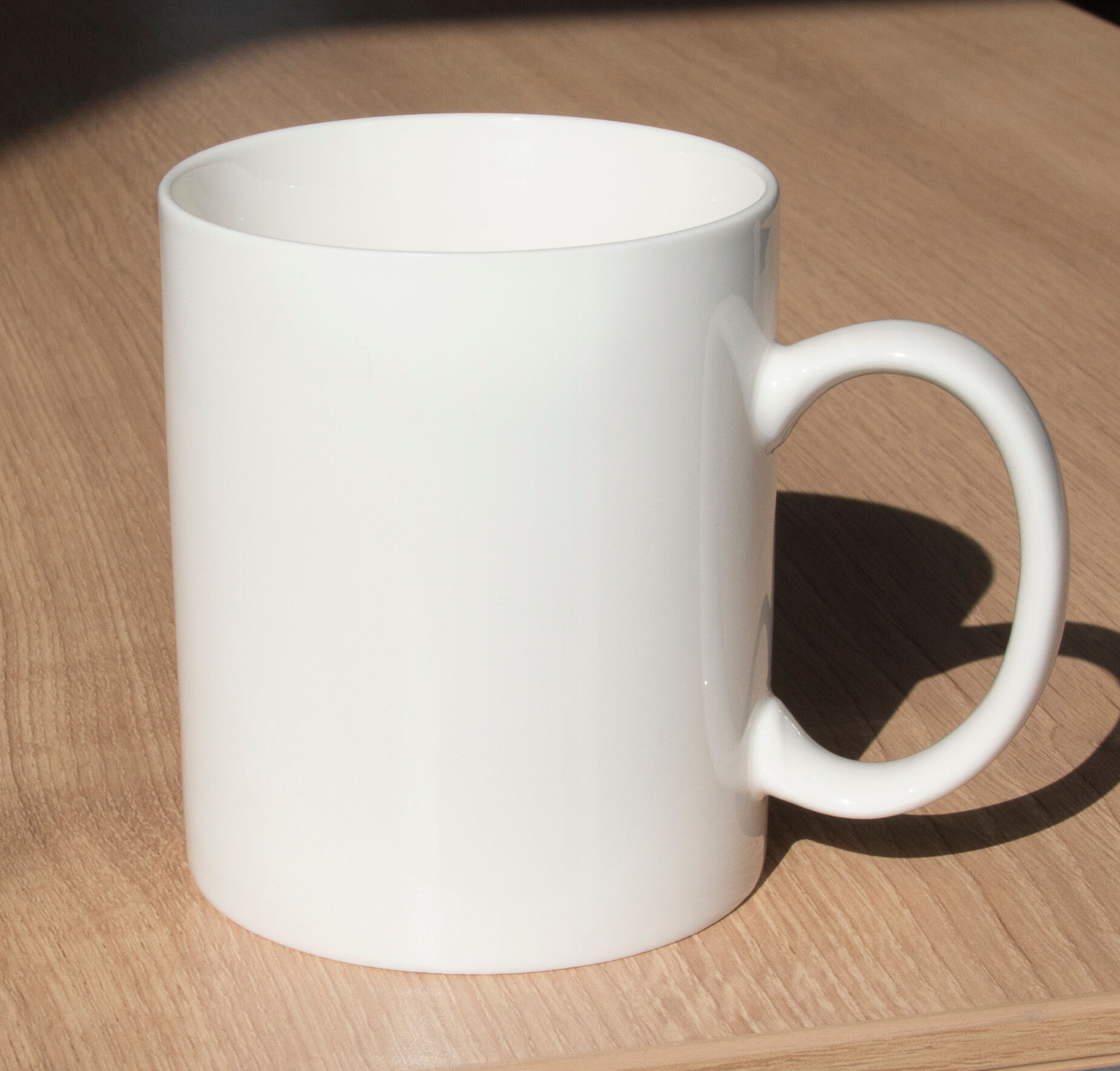 Grande tasse à café en porcelaine d'os, gobelet en céramique