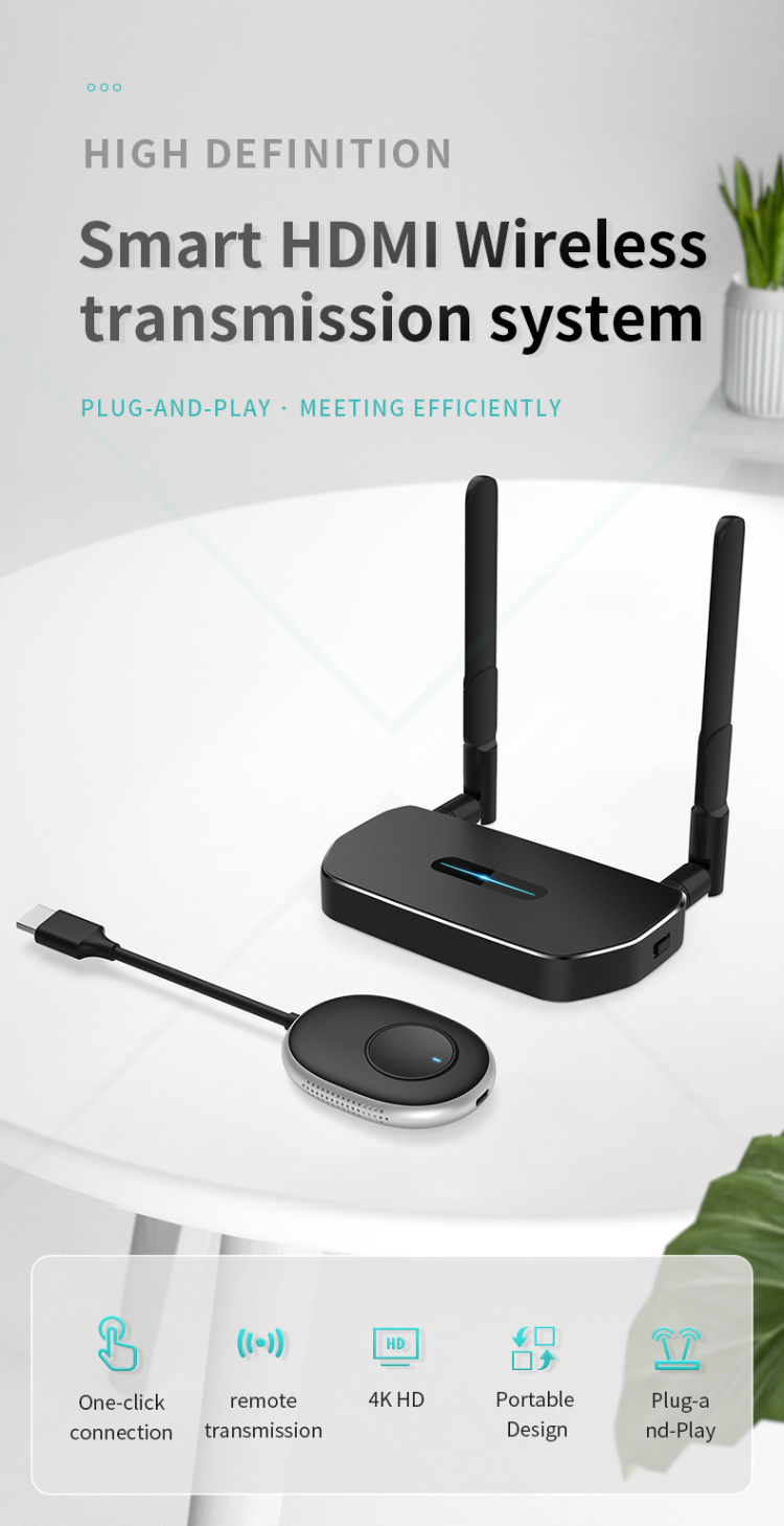 Buy Wholesale China Wireless Hdmi Transmitter And Receiver 4k 30ghz ...