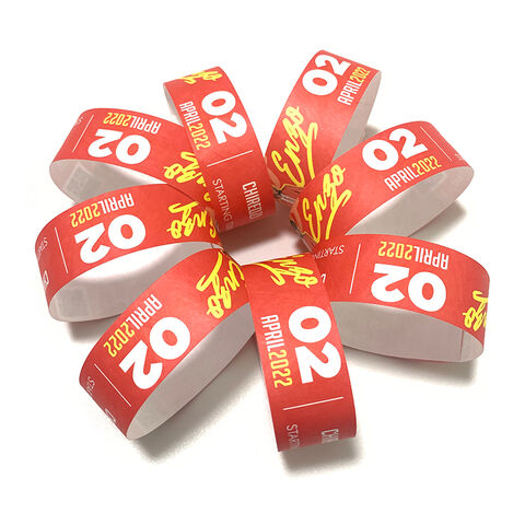 2023 Cheap Concert Entry Event Ticket 3/4 Inch Sheet Tyvek