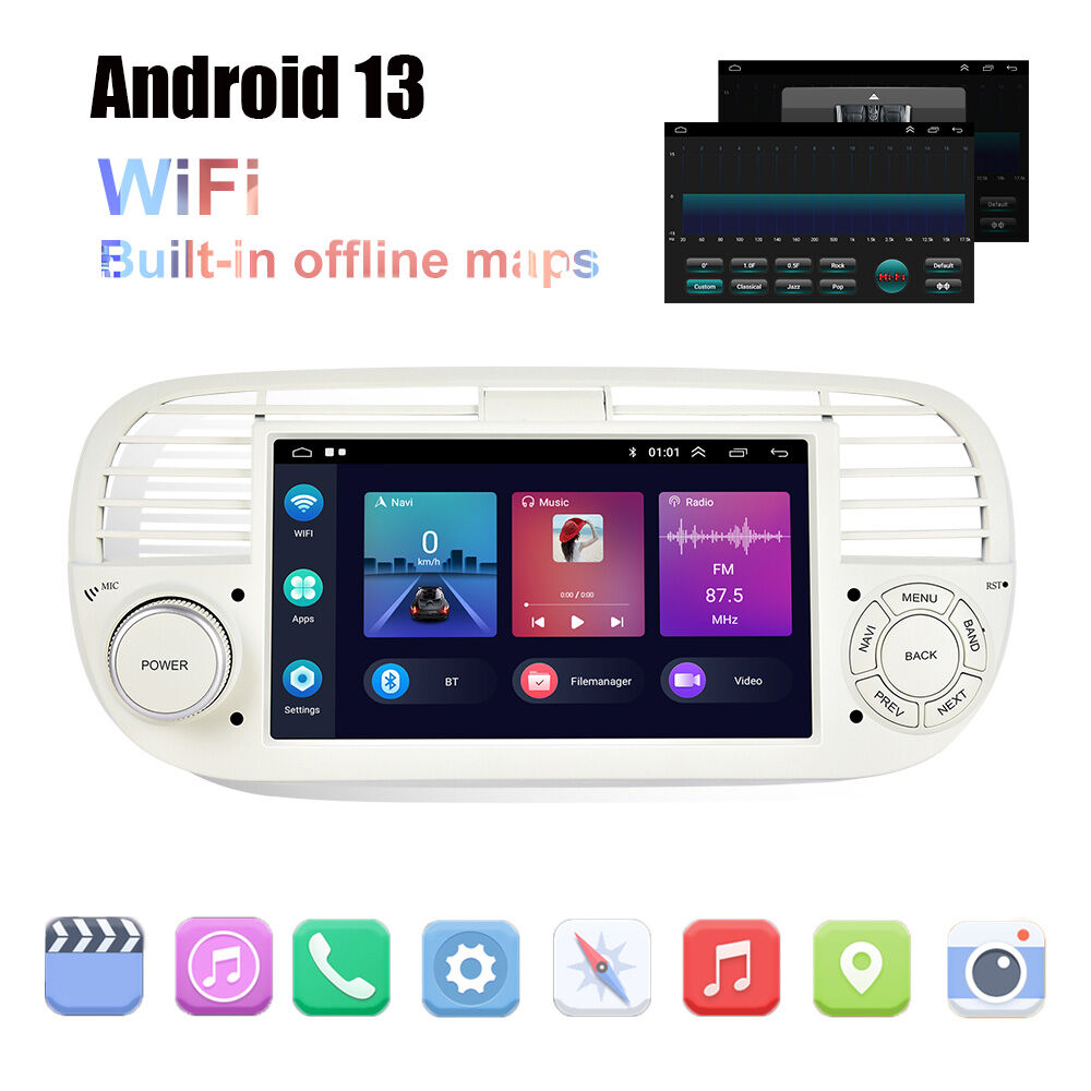 Inalámbrico Apple Carplay Android Auto, Pantalla 7 Pulgadas Monitor HD IPS  Táctil Portátil Radio Coche Bluetooth Manos Libres Mirror Link, Cámara  USB/AUX/TF/EQ, Pantalla Carplay Coche Sin Instalación : :  Electrónica