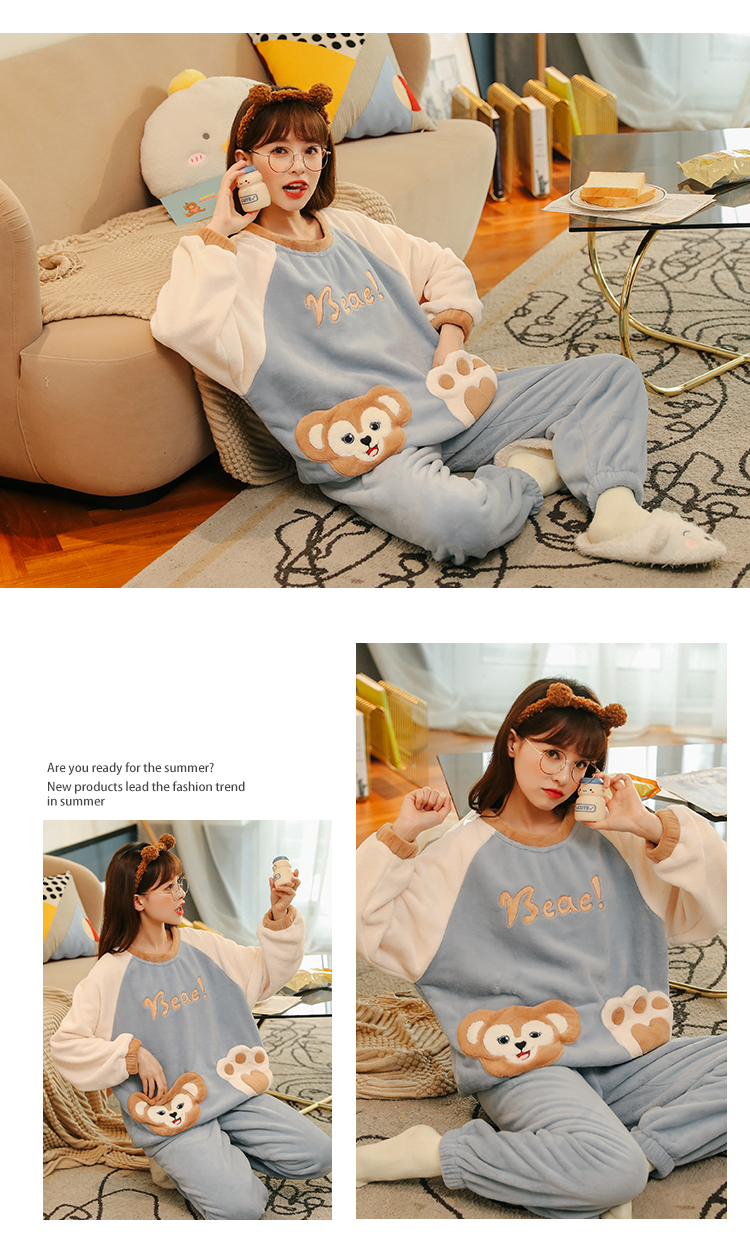 Bulk Buy China Wholesale Hot Sale Pajamas Winter Women's Set 2pc