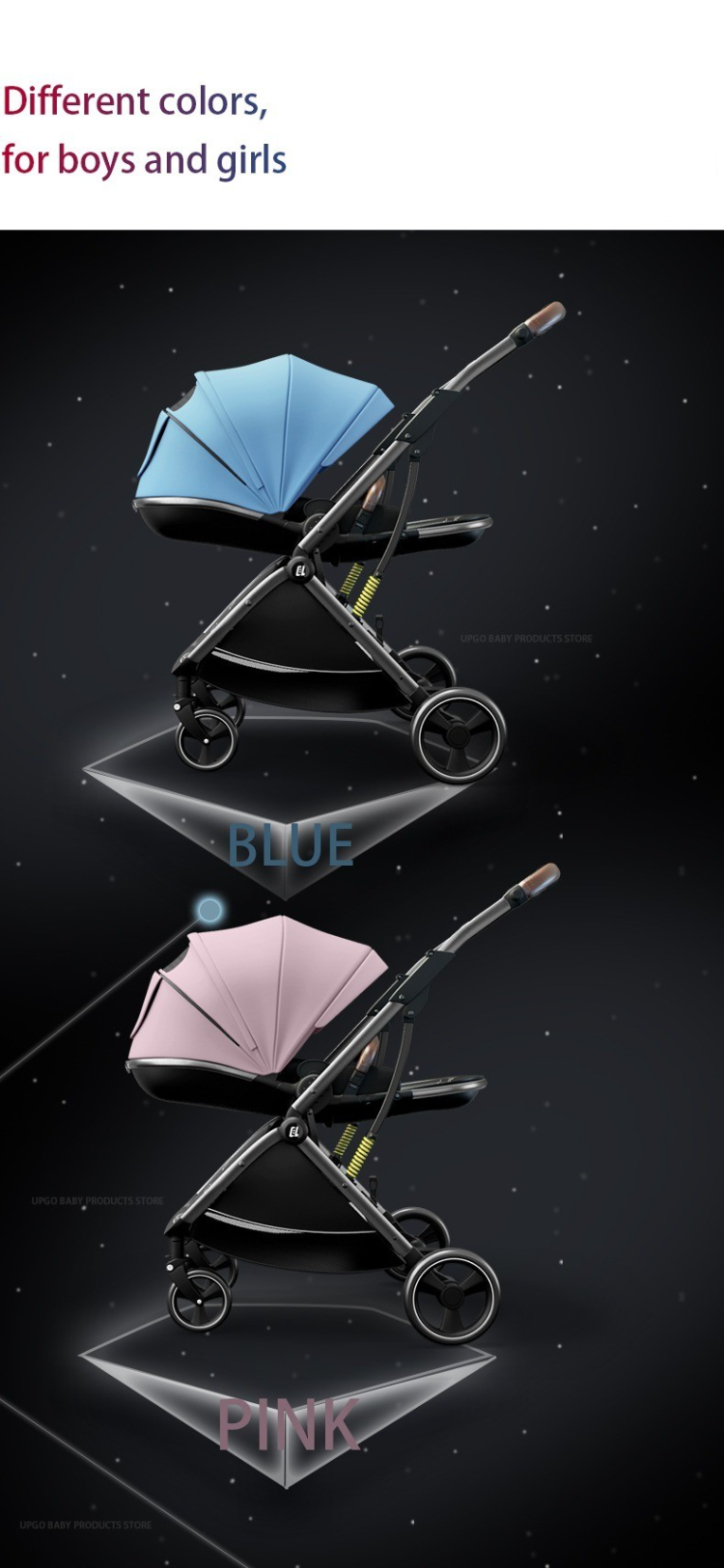 Coballe Multi-function Luxury Baby Stroller Chinese Supplier Directly ...
