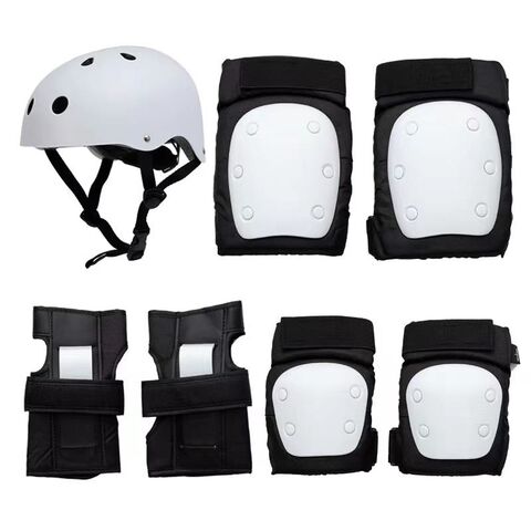 7Pc Set Helmet Knee Elbow Adult Kids Skateboard Safety Protective