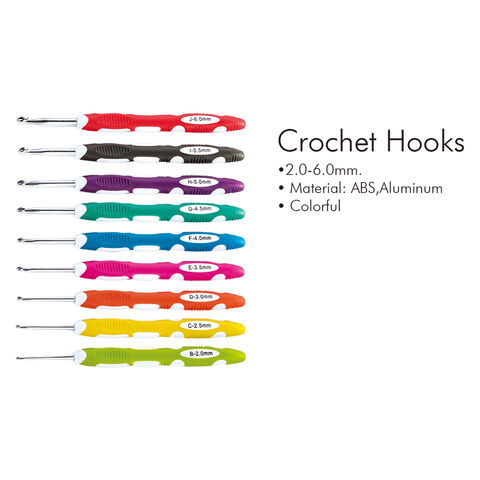 Inscraft 82PCS Crochet Hook Set Ergonomic Soft Grip Handles Crochet Needles  Kit with Bag - China Crochet Hook Set and Crochet Needles Kit price